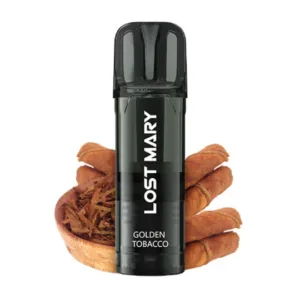 Cápsula Tappo Pro Lost Mary Golden Tobacco | 1000 Pufs