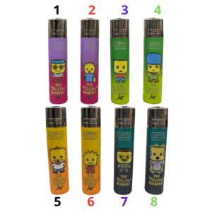 Mechero Clipper The Yellow Babies | 8 Modelos Inspirados en Los Simpson