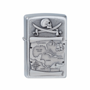 Encendedor Zippo Mapa del Tesoro Pirata