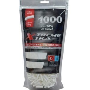 Filtros XTREME XTRA 6 mm Largos | 1000 Unidades