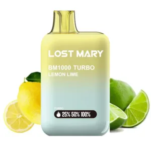 Pod Desechable Lost Mary BM1000 Turbo Lemon Lime 20mg