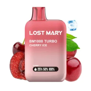 Pod Desechable Lost Mary BM1000 Turbo Cherry Ice 20mg
