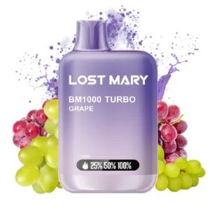 Pod Desechable Lost Mary BM1000 Turbo Grape 20mg