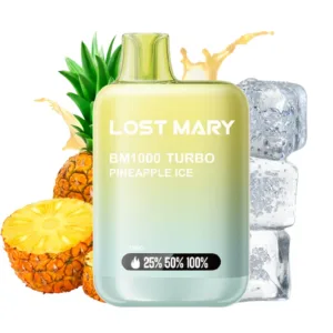 Pod Desechable Lost Mary BM1000 Turbo Pineapple Ice 20mg