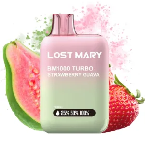Pod Desechable Lost Mary BM1000 Turbo Strawberry Guava 20mg