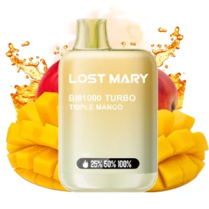 Pod Desechable Lost Mary BM1000 Turbo Triple Mango 20mg