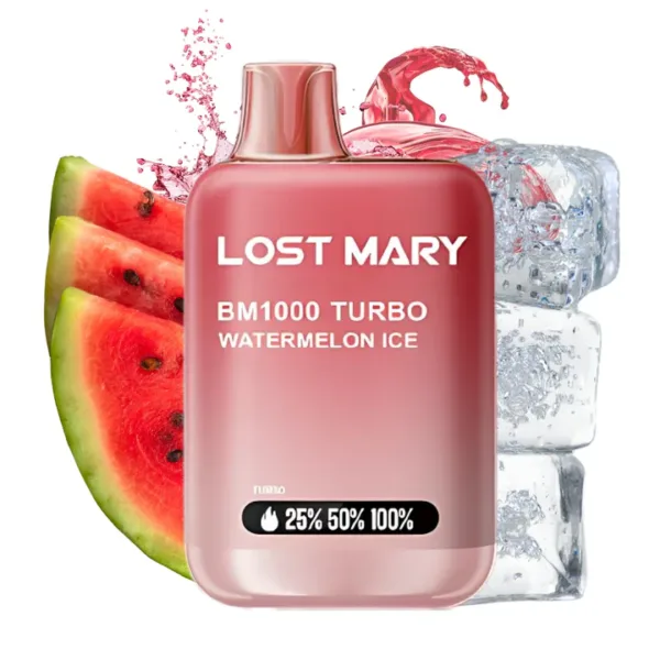 Pod Desechable Lost Mary BM1000 Turbo Watermelon Ice 20mg