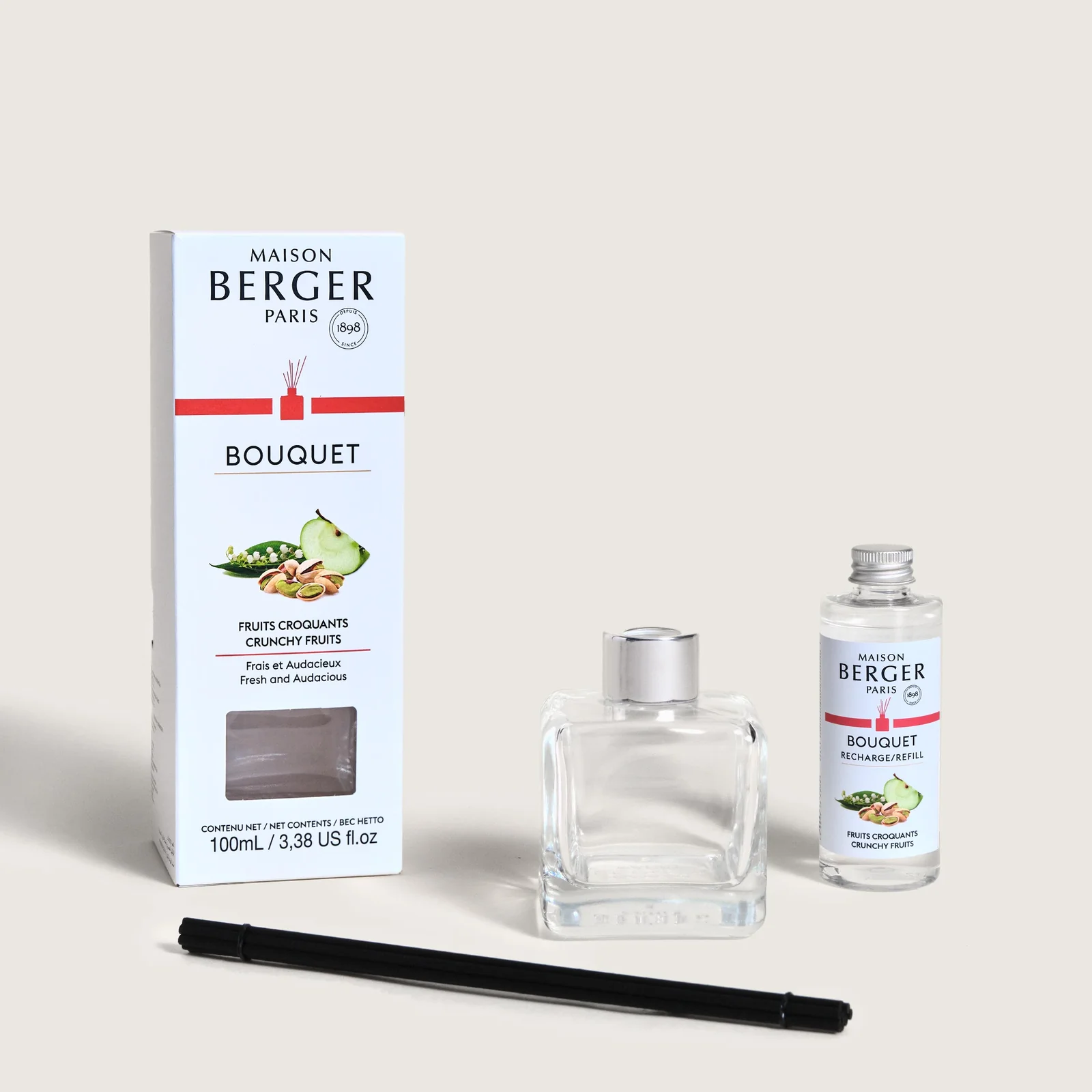 Mikado Perfumado Maison BERGER Fruits Croquants 100ml