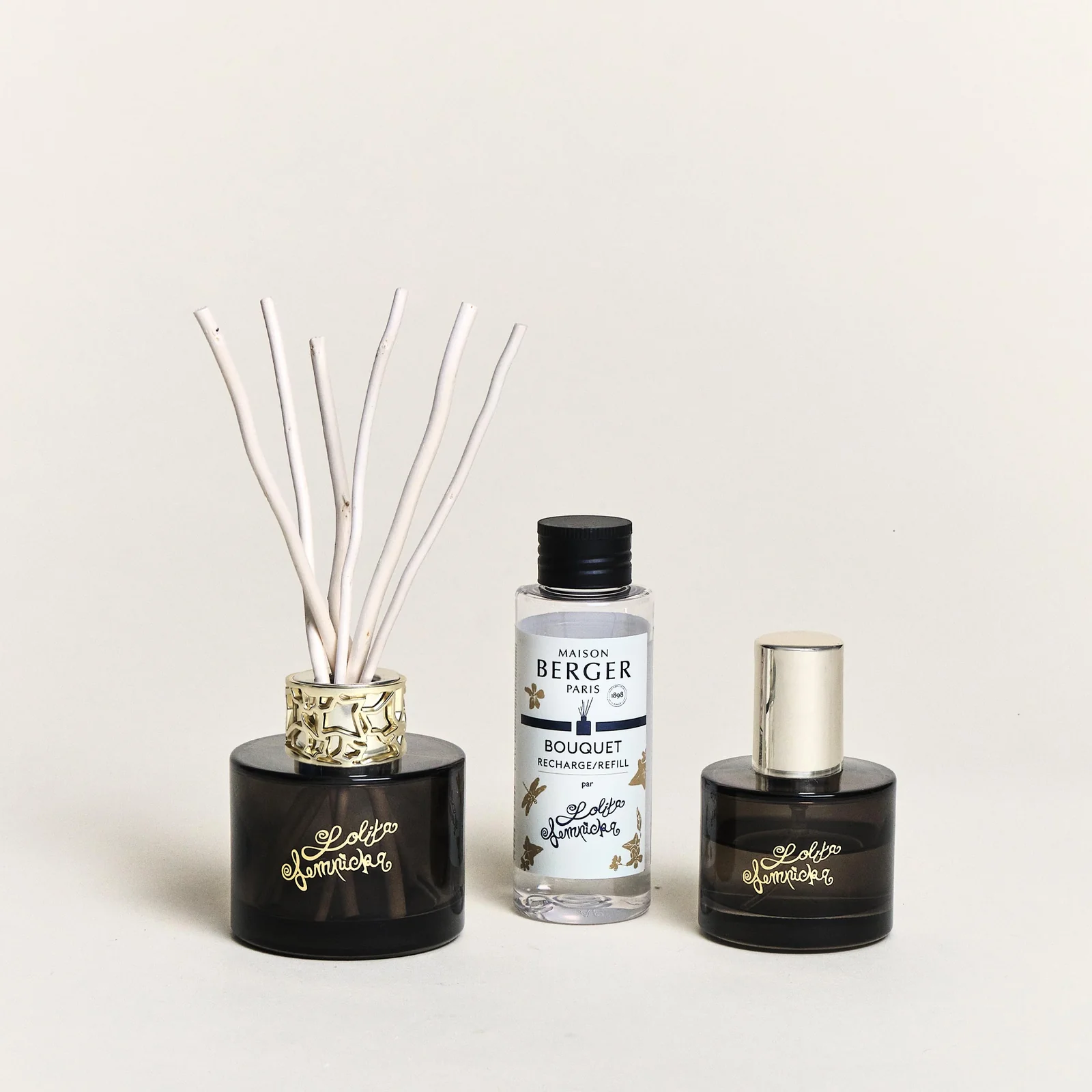 Duo Mini Mikado + Spray Maison Berger Lolita Lempicka Noire