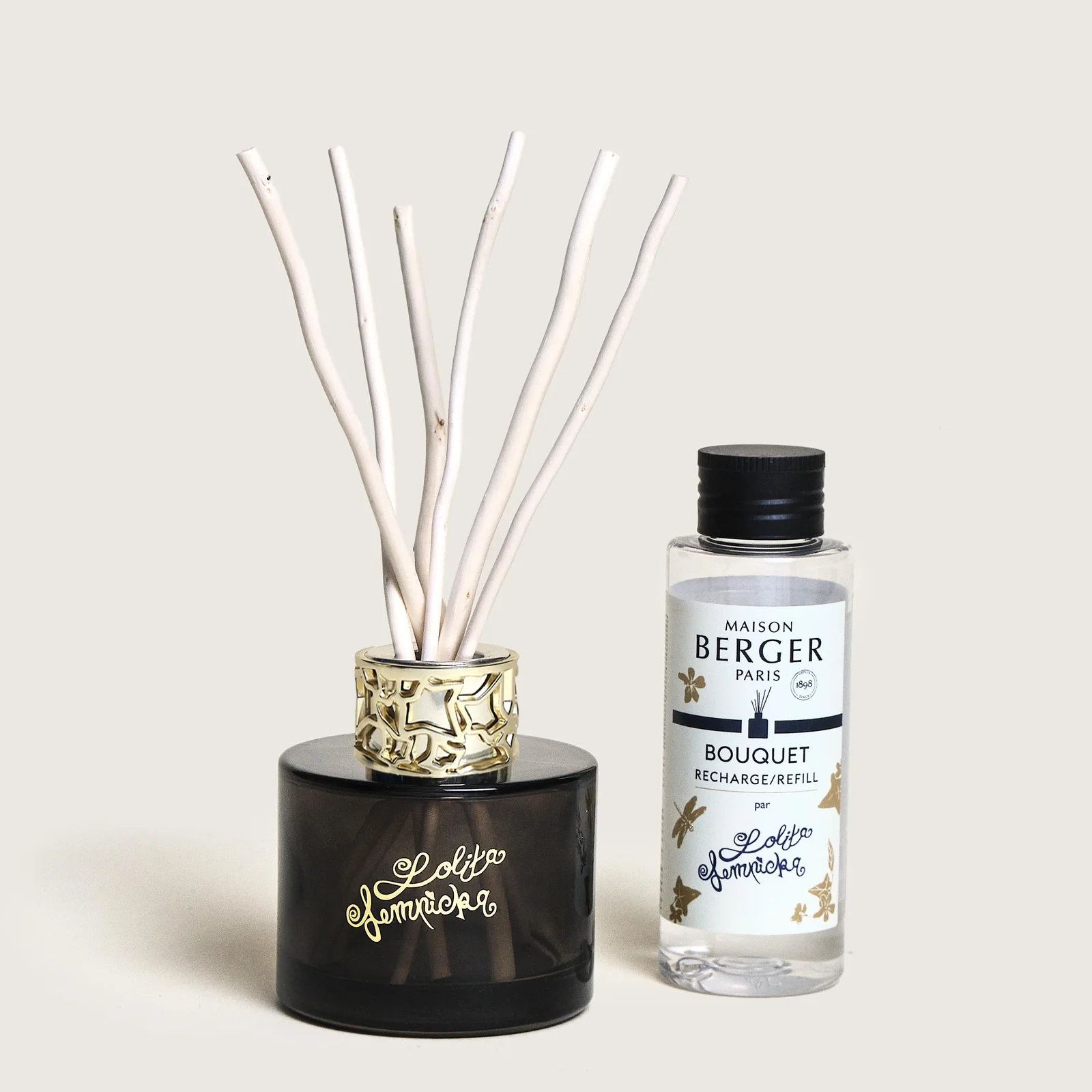 Duo Mini Mikado + Spray Maison Berger Lolita Lempicka Noire