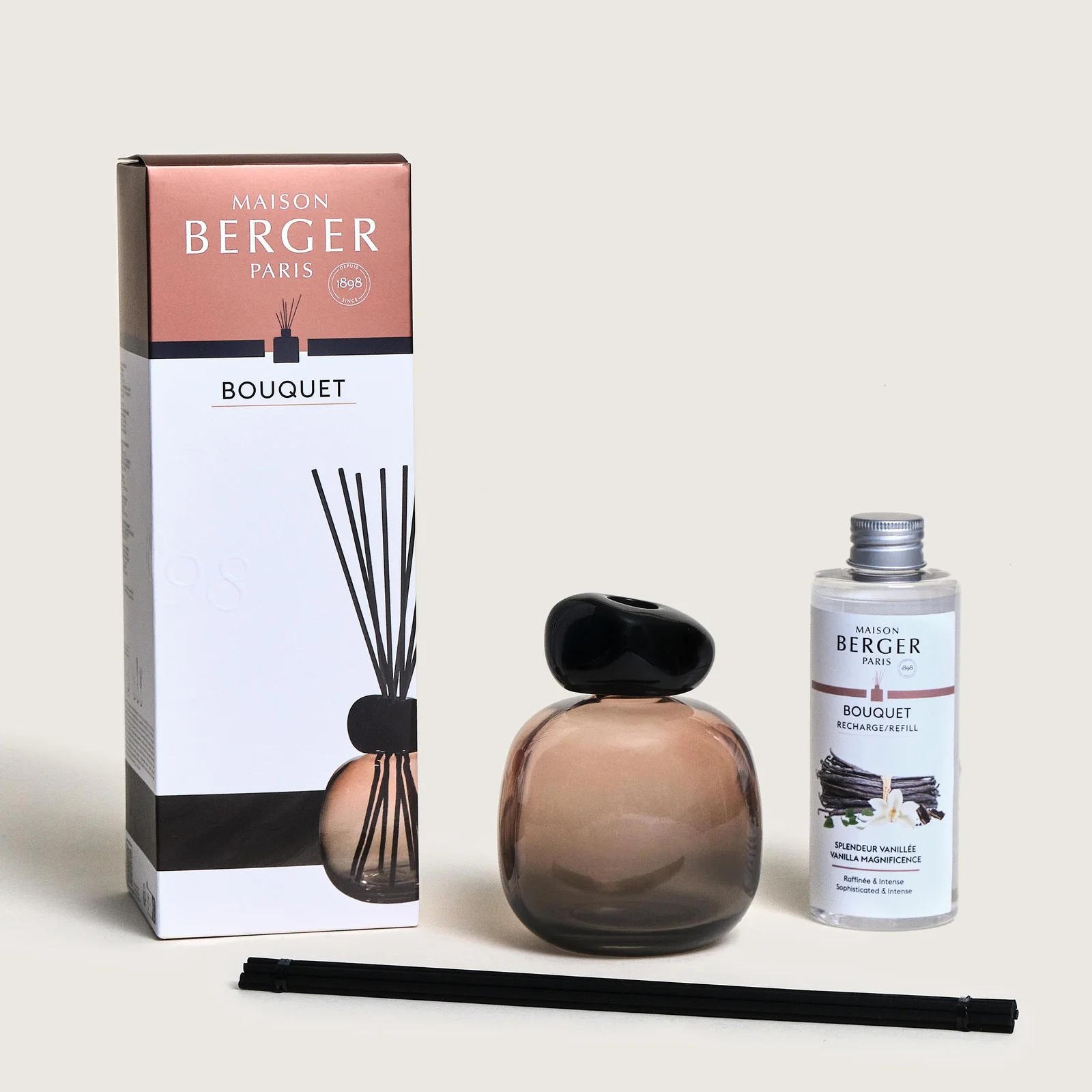 Mikado Perfumado Maison BERGER Minéral Beige 125ml
