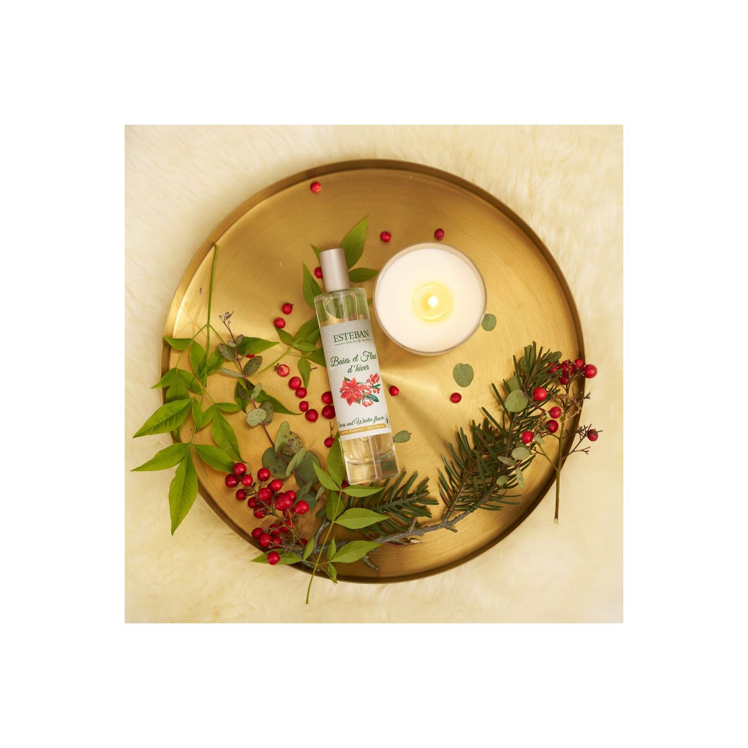 Spray Difusor ESTEBAN PARIS Baies et Fleur d´Hiver 75ml