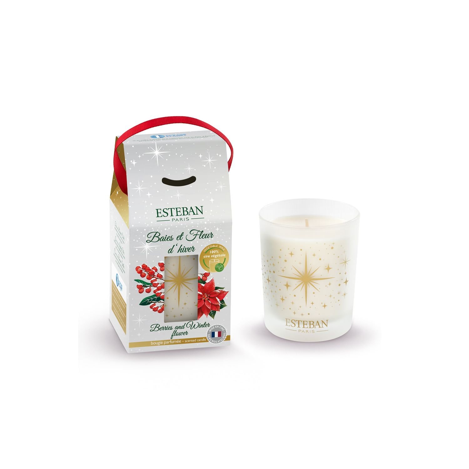 Vela Perfumada ESTEBAN PARIS Baies et Fleur d´Hiver