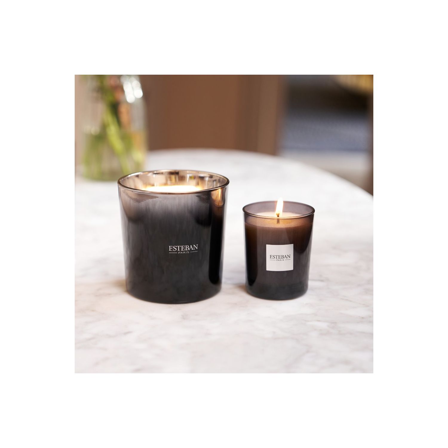 Vela Perfumada ESTEBAN PARIS Teck & Tonka 450g