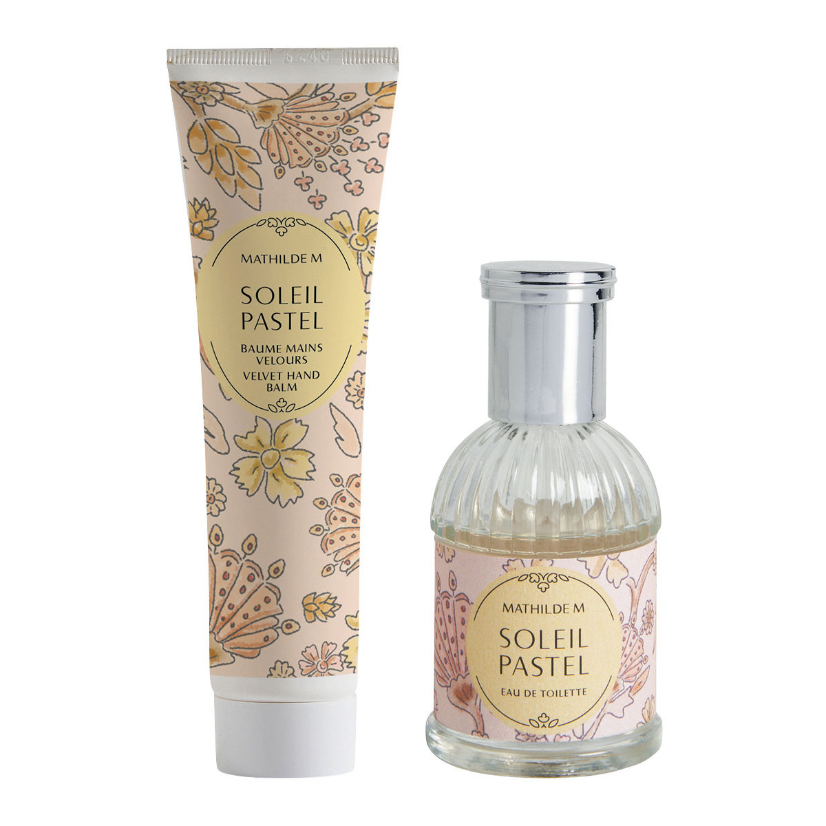 Pack Mathilde M. Eau de Toilette y Crema de Manos Solieil Pastel