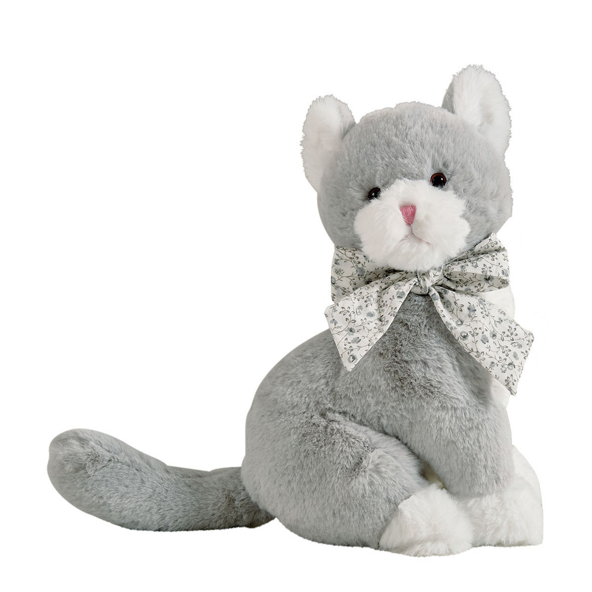 Peluche Mathilde M. Gatito Gris Modelo 30 x 27 x 16 cm