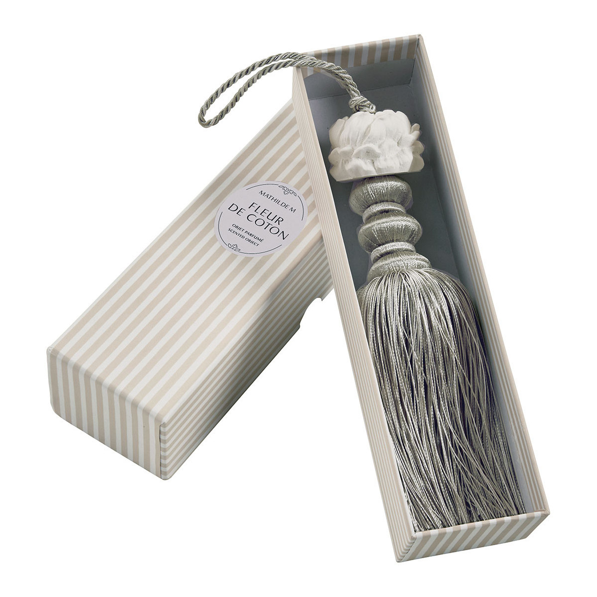 Pompom Cerámica Aromatica Mathilde Fleur de Coton