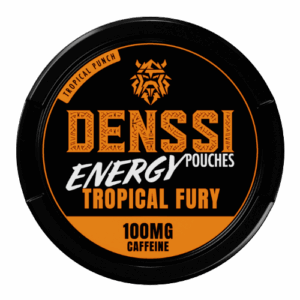 Bolsitas de Cafeína DENSSI Tropical Fury 100mg Sin Nicotina ni Tabaco