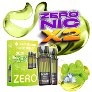 Pack de 2 Recargas Pod Desechable BALMY Elite Pro Magic Melon