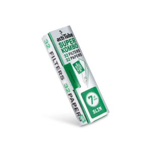 Filtros + Papel ACTITUBE Superkombo 7mm Carbón Activado