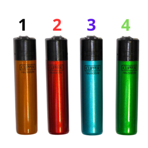 Encendedor Recargable CLIPPER Rainbow 4 modelos