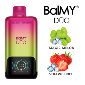 Pod Desechable BalMY DUO Magic Melon & Strawberry 40K Puffs Recargable