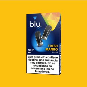 Recambios Blu 2.0 Mango 18mg/ml 2 Pods Hasta 2600 Caladas