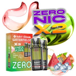 Pack de 2 Recargas BALMY Elite Pro Watermelon Zero