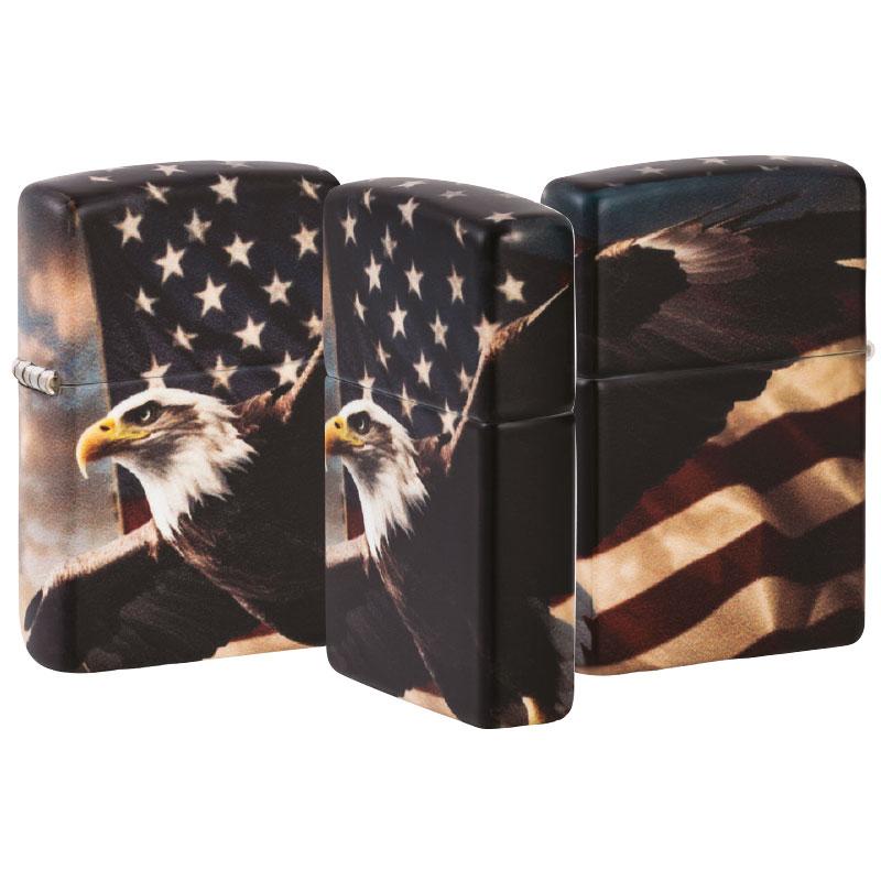 Zippo 49352 Eagle USA Flag - Imagen 2