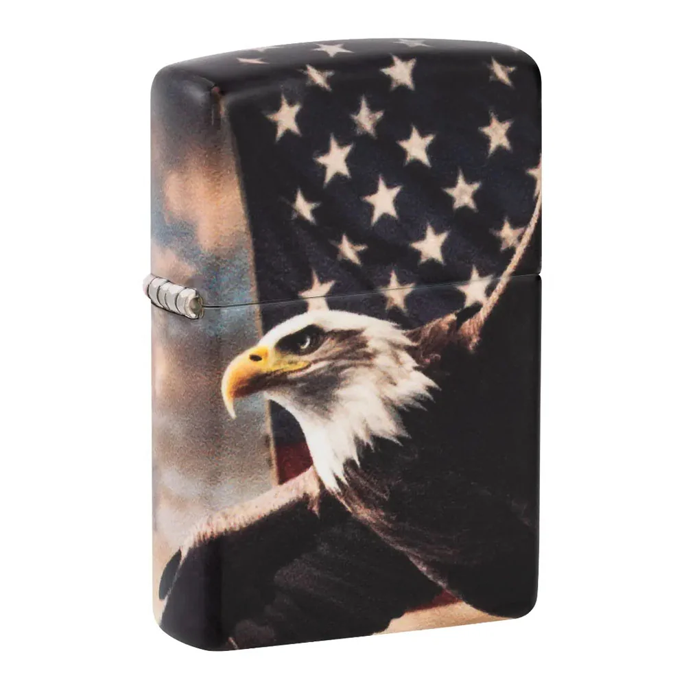 Zippo 49352 Eagle USA Flag